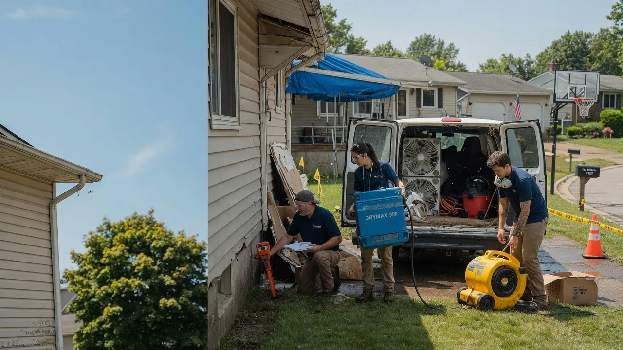 Ceiling Leak Cleanup in Chestnut, IL near me